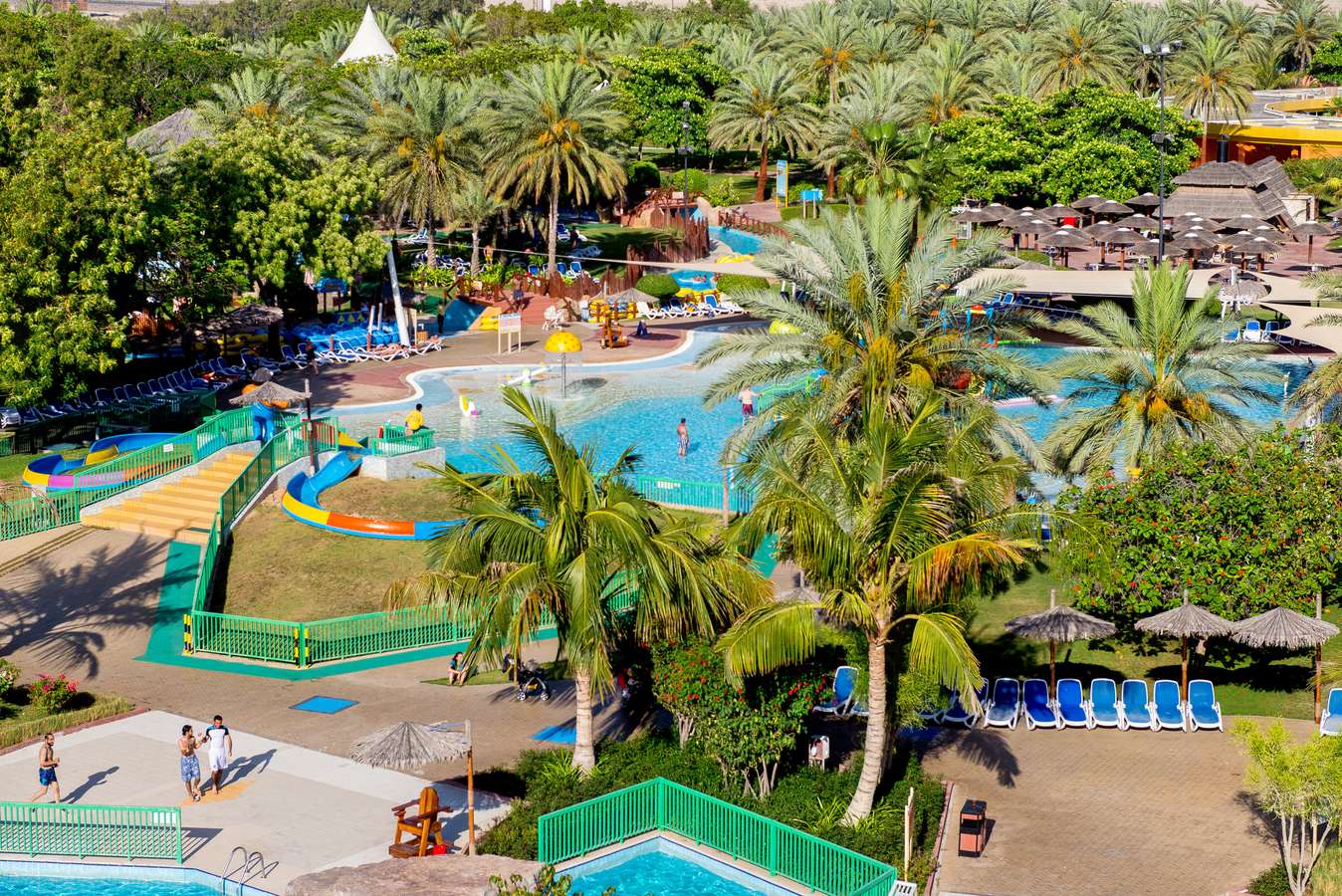 An aerial view of the Dreamland Aqua Park