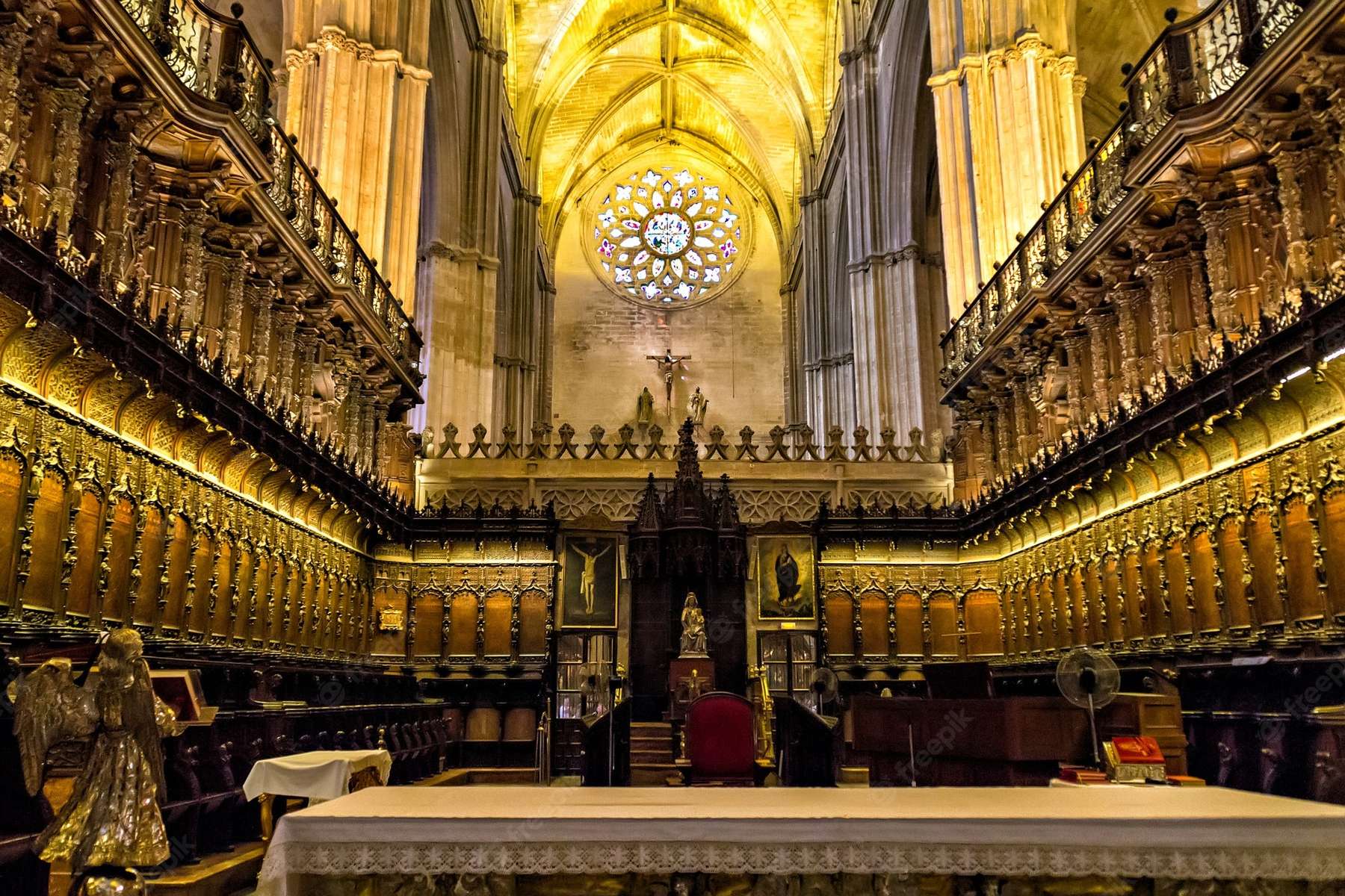 La Giralda and Seville Cathedral Image