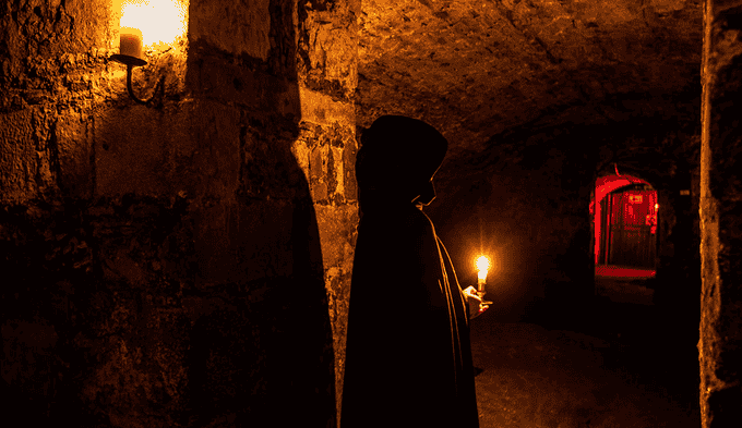 Embark on a late-night tour of the underground vaults in Edinburgh