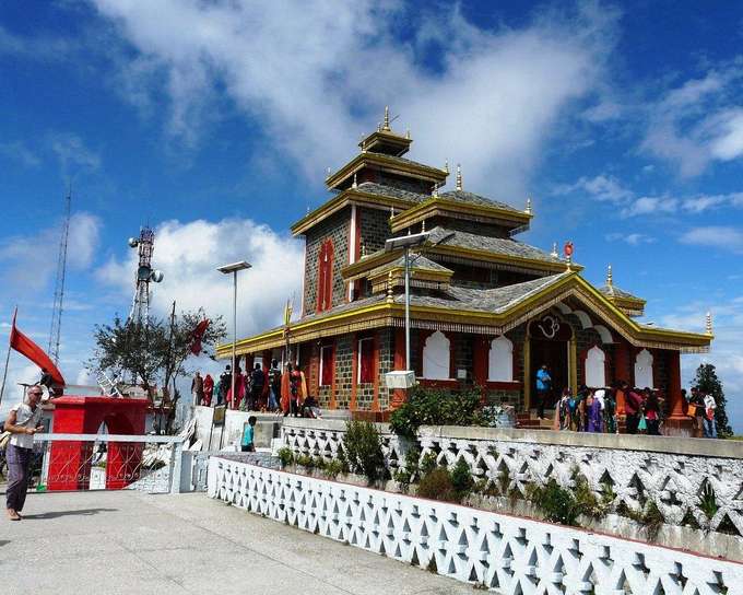 Embark on this picturesque hike to Kunjapuri Temple