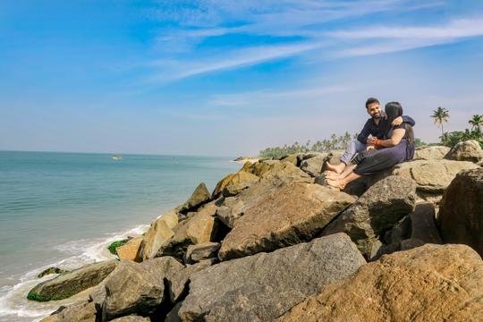 Candid Photoshoot in Kovalam Image