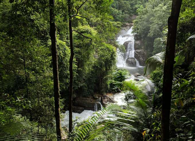 Meenmutty Waterfalls, Wayanad