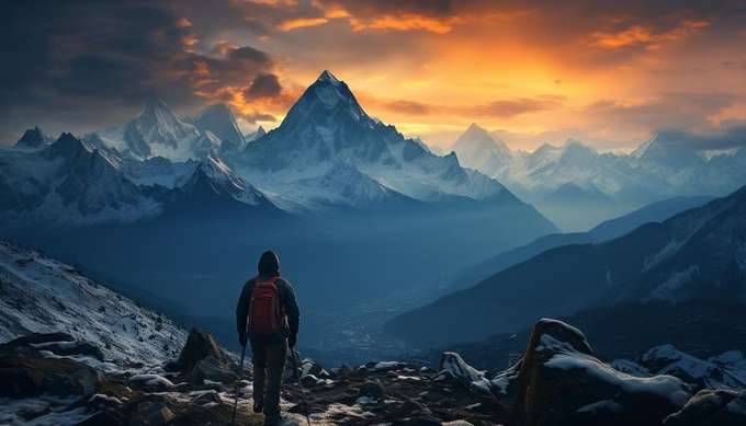 Trekking to Mt Everest base camp