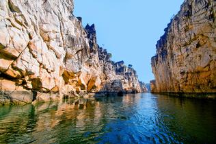 Marble Rocks At Bhedaghat