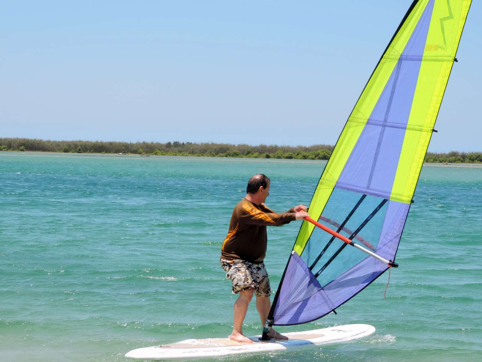 Windsurfing In Goa Image