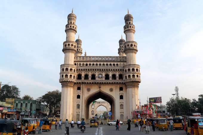 Admire several architectural wonders of Hyderabad on a walking tour