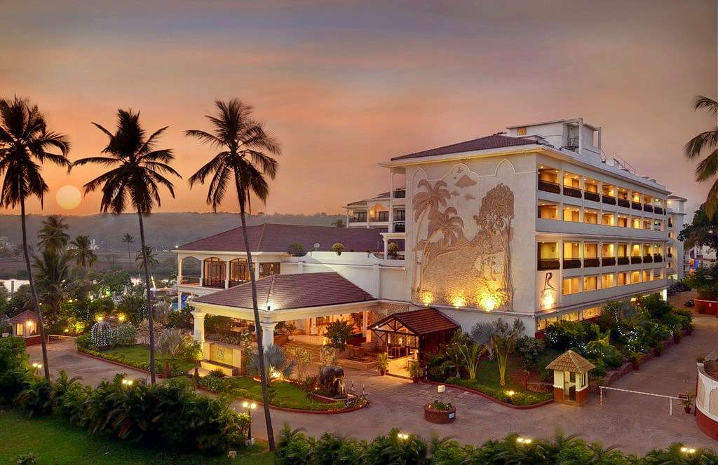 Front view of Resort Rio, Goa