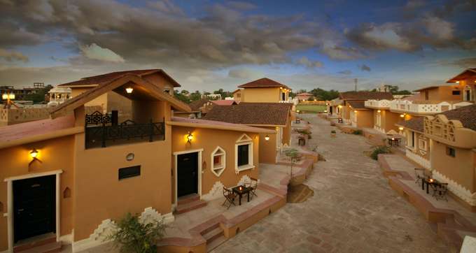 Exterior view of the resort