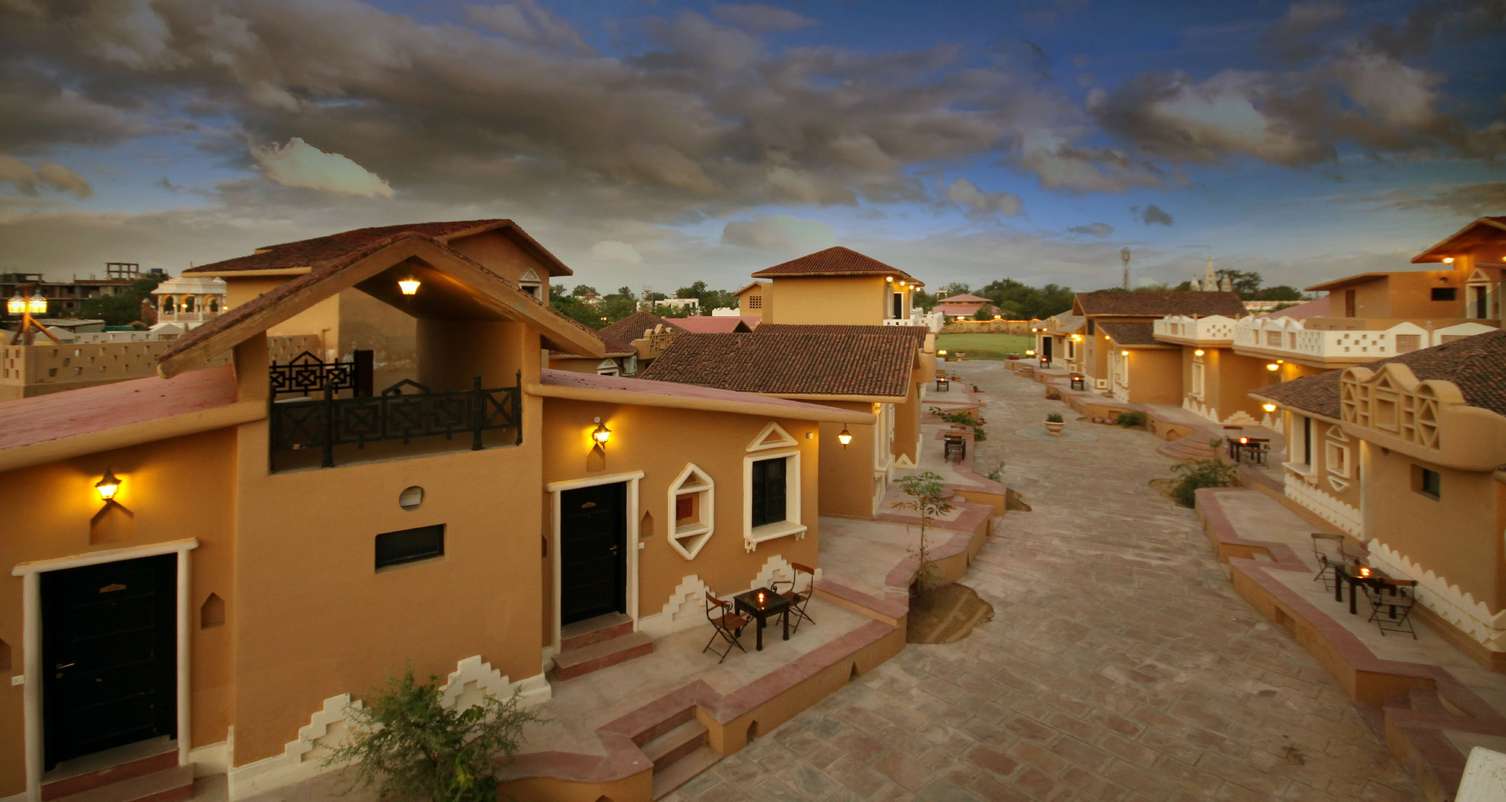 Exterior view of the resort