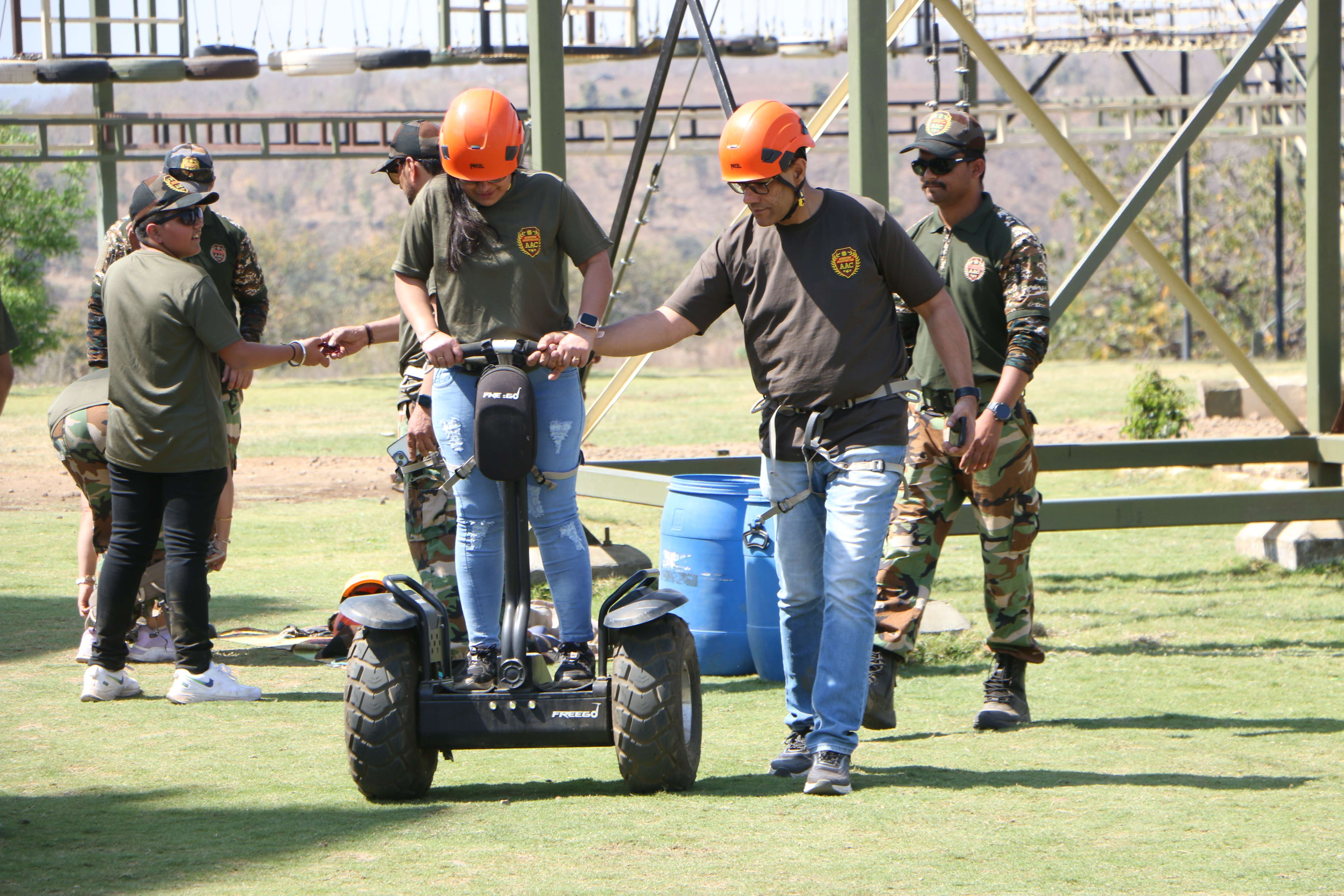 Enjoy your segway scooter ride in Sausar