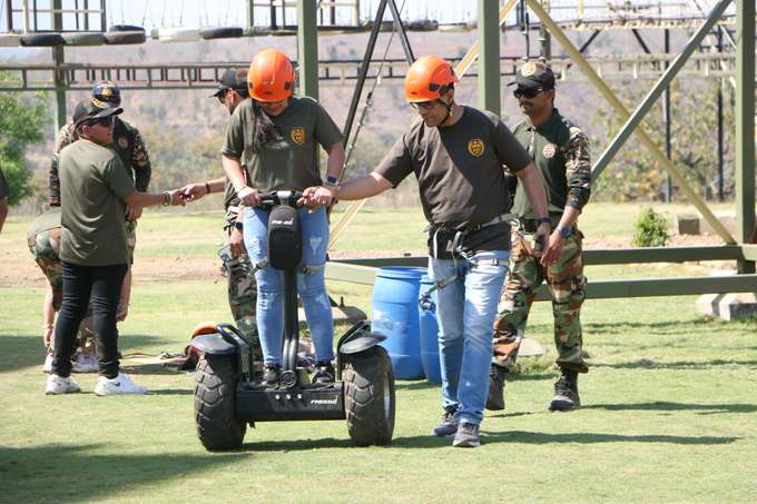 Enjoy your segway scooter ride in Sausar