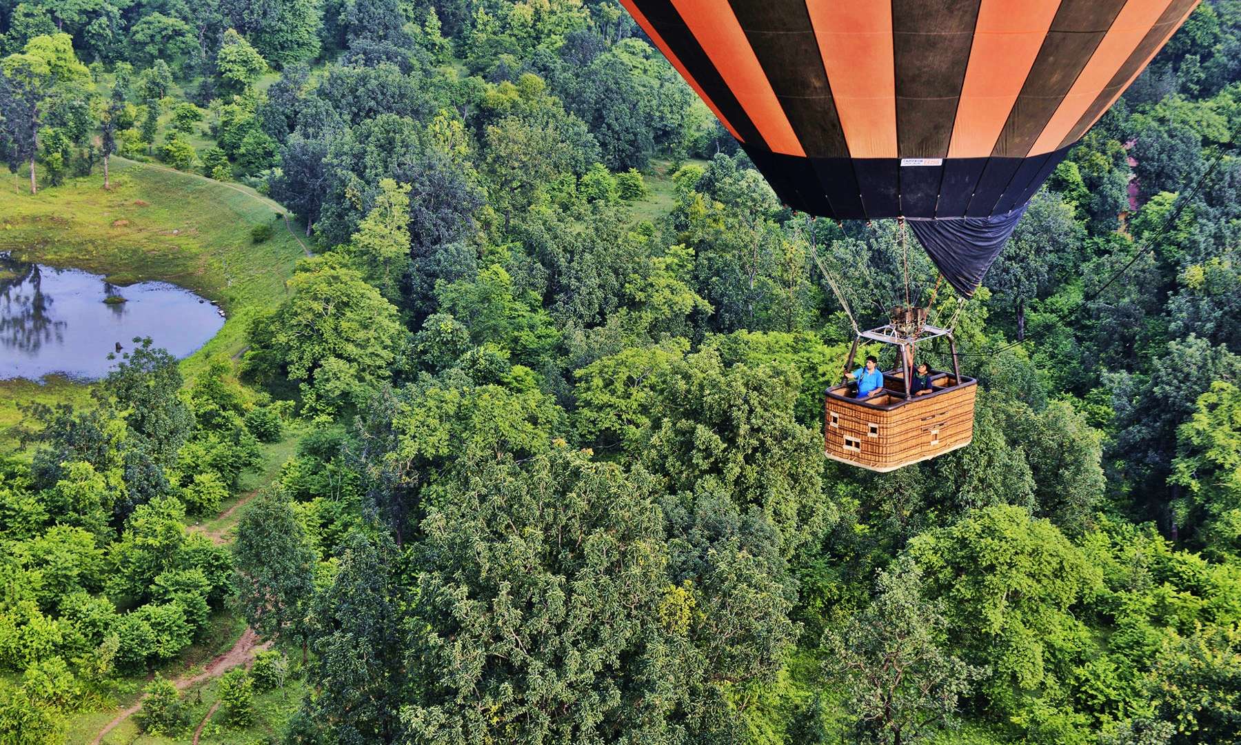 Hot Air Baloon Safari at Chandor, South Goa Image