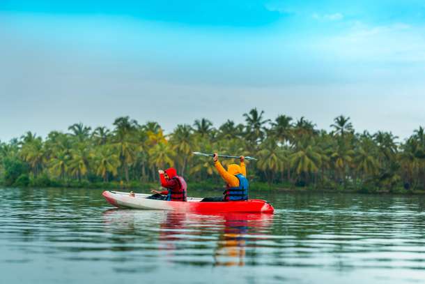 Paddle through Paravur’s serene mangrove maze with this 4 hour Kayaking adventure