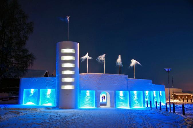 Snow Castle Of Kemi