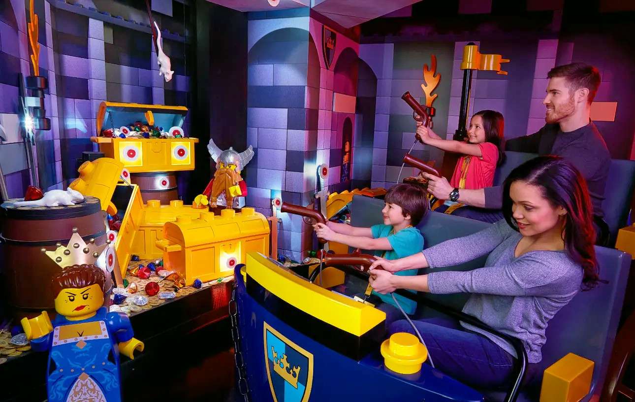 Indulge in the famous LEGO® Ninjago™ where you can enhance your ninja techniques