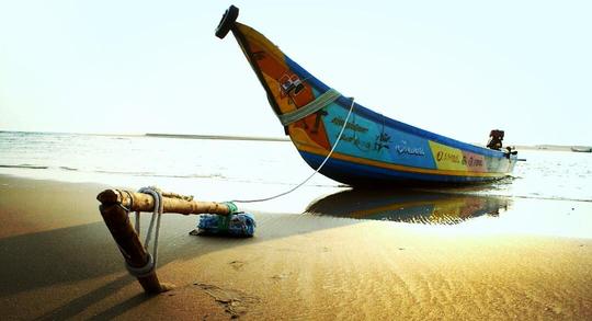 Pulicat Lake Boating Image