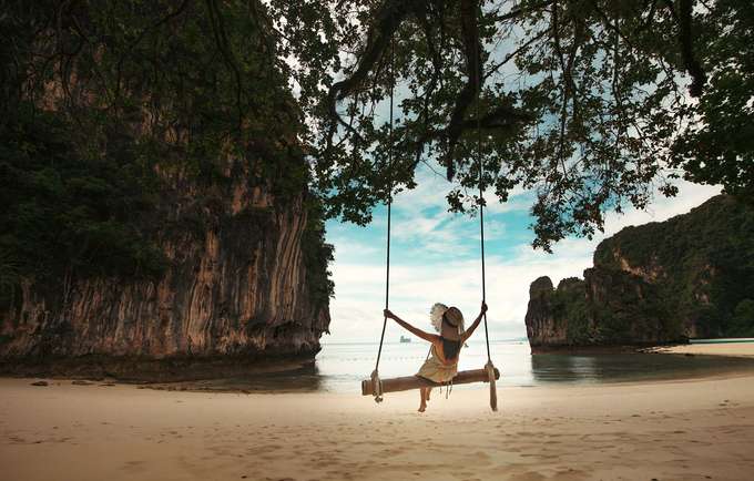 Admire the clear waters and scenic beaches of Phi Phi Island