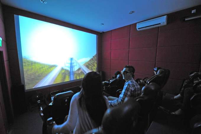 Enjoy a unique 6D cinemotion movie in Langkawi