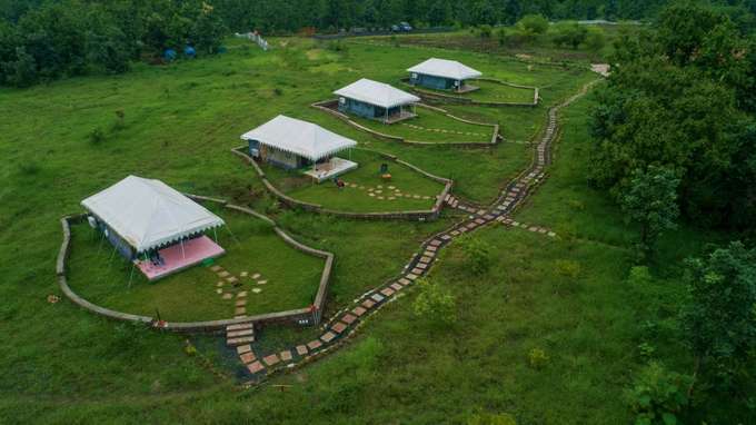Aerial View of Madhuban Resort, Bhopal