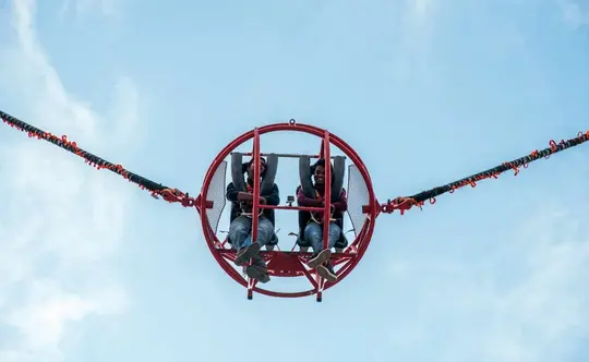 Reverse Bungee Jumping in Rishikesh Image