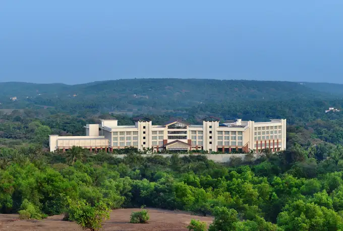 Exterior view of the resort