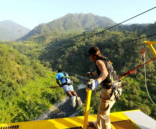 Giant Swing Rishikesh Image