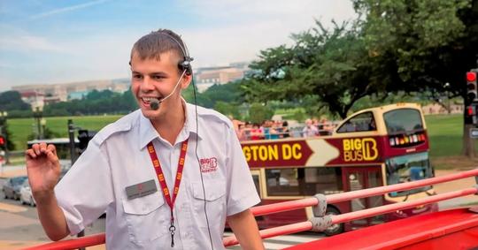 Washington DC Sightseeing Tour Hop on Hop off Image