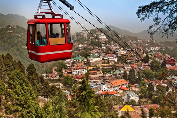 Enjoy cable car ride to the Gun Hill, Mussoorie