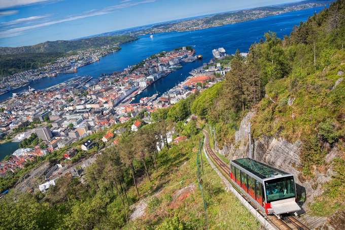Floibanen Funicular, Norway
